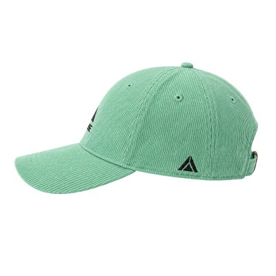 หมวกแก๊ปผ้าลูกฟูก ICEBASE สไตล์ Retro Tone สีเขียว (Cotton Corduroy)