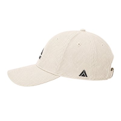 หมวกแก๊ปผ้าลูกฟูก ICEBASE สไตล์ Retro Tone สีเบจ (Cotton Corduroy)