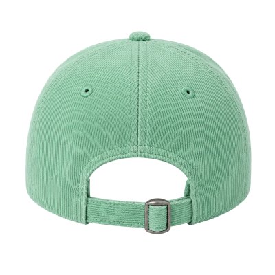 หมวกแก๊ปผ้าลูกฟูก ICEBASE สไตล์ Retro Tone สีเขียว (Cotton Corduroy)