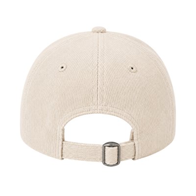 หมวกแก๊ปผ้าลูกฟูก ICEBASE สไตล์ Retro Tone สีเบจ (Cotton Corduroy)