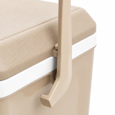 กระติกเก็บความเย็น ขนาด 6 ลิตร สีครีมมี่ (PU FOAM INJECTION) รุ่น AQOSS