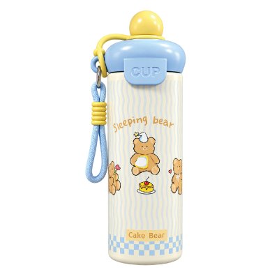 แก้วเก็บอุณหภูมิลายหมี "Sleeping bear" วัสดุ Stainless 18/8 ขนาด 20 Oz. ความจุ 600 ML. รุ่น BUDDY