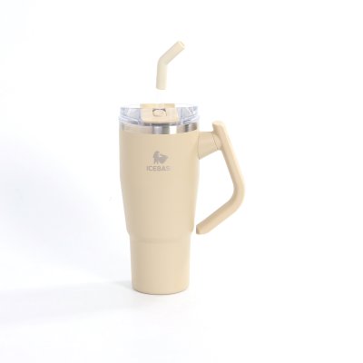 แก้วเก็บอุณหภูมิ เคลือบ CERAMIC ขนาด 32 Oz. ความจุ 960 ML. รุ่น LOFT