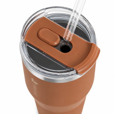 แก้วเก็บอุณหภูมิ Coffee & Tea เคลือบ (CERAMIC) 20 Oz. ความจุ 600 ML. รุ่น OSLO