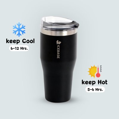 แก้วเก็บอุณหภูมิ Coffee & Tea เคลือบ CERAMIC ขนาด 20 Oz. ความจุ 600 ML. รุ่น OSLO