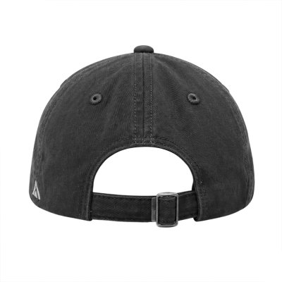 หมวกแก๊ปผ้าฟอก ICEBASE สไตล์ Vintage Tone สีดำ (Washed Cap)