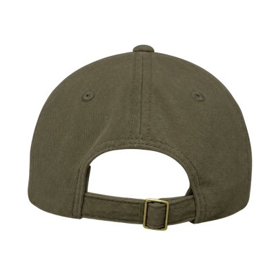 หมวกแก๊ปผ้าฟอก ICEBASE สไตล์ Vintage Tone สีเขียว (Washed Cap)