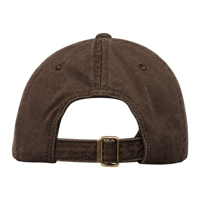 หมวกแก๊ปผ้าฟอก ICEBASE สไตล์ Vintage Tone สีน้ำตาล (Washed Cap)
