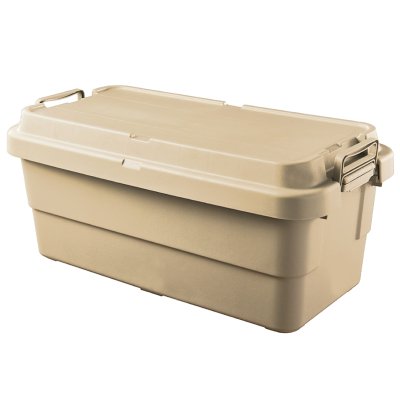 กล่องเก็บของ CAMPING ใส่อุปกรณ์ (สีเบจ) ขนาด 70 ลิตร รุ่น STUDIO กล่องเก็บของ CAMPING ใส่อุปกรณ์ (สีเบจ) ขนาด 70 ลิตร รุ่น STUDIO