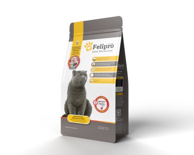 อาหารแมวเฟลิโปร Felipro (สูตร Glossy Skin & Coat)