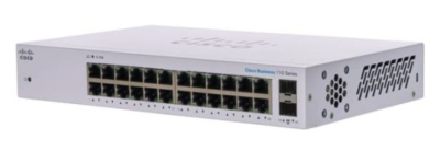 Cisco Unmanaged 24-port GE, 2x1G SFP Shared (CBS110-24T-EU)