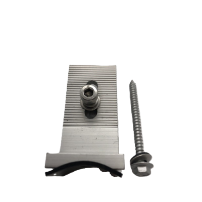 Keenoc L-Feet 8cm (80mm) for Metal Sheet ขายึดรางหลังคาเมทัลชีท