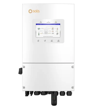 อินเวอร์เตอร์ Hybrid Solis S6-EH1P8K-L-PRO ขนาด 8kW ระบบ 1 เฟส รองรับแบตเตอรี่