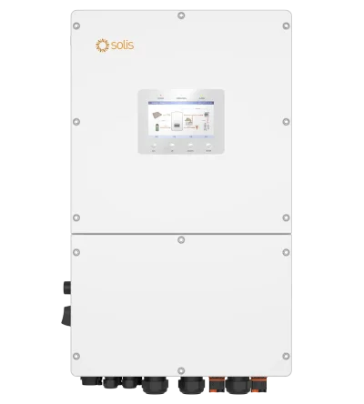 อินเวอร์เตอร์ Hybrid Solis S6-EH3P50K-H ขนาด 50kW ระบบ 3 เฟส รองรับแบตเตอรี่แรงดันสูง