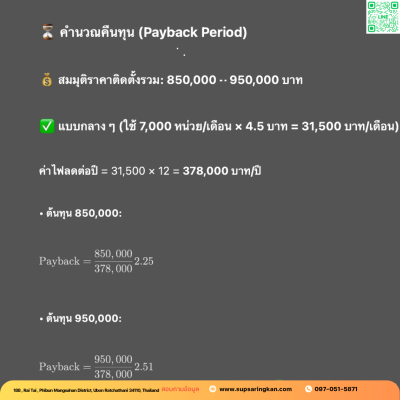 ชุดติดตั้งโซล่าเซลล์ 50kW ระบบ 3 เฟส | Solis + Jinko | SKE
