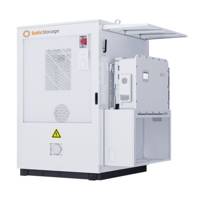 ตู้แบตเตอรี่กักเก็บพลังงานระดับอุตสาหกรรม Solis EverCore-100kWh (100.5kWh High-Volt BESS Cabinet ไม่รวมอินเวอร์เตอร์ รับประกัน 10 ปี)