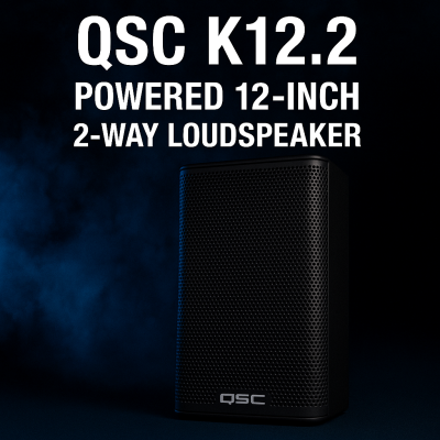 QSC K12.2 ลำโพงแอคทีฟ 2 ทาง ขนาด 12 นิ้ว กำลังขับ 2000 วัตต์