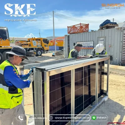 แผงหลังคาโซล่าเซลล์ Longi BIPV 645W (Building Integrated Photovoltaics) นวัตกรรมหลังคากันน้ำ 100%