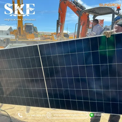 แผงหลังคาโซล่าเซลล์ Longi BIPV 645W (Building Integrated Photovoltaics) นวัตกรรมหลังคากันน้ำ 100%