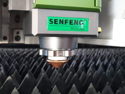 ส่งมอบเครื่อง  Fiber Laser รุ่น LT3015S กำลังเลเซอร์ 1000W พิกัด สเปช มีเดีย จำกัด  กรุงเทพมหานคร