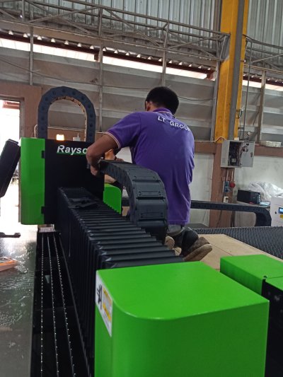 ส่งมอบเครื่อง Fiber Laser LT3015s จังหวัด อุบลราชธานี
