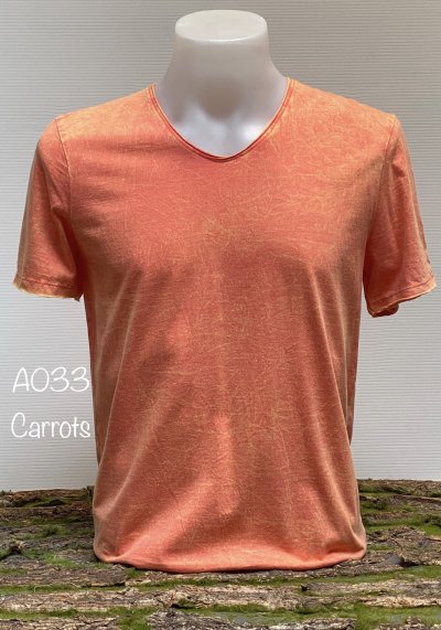 Carrots (สีส้มฟอกเอซิด) ผลิตจากผ้าฝ้าย 100% ให้ความรู้สึกนุ่มฟู เบาสบาย