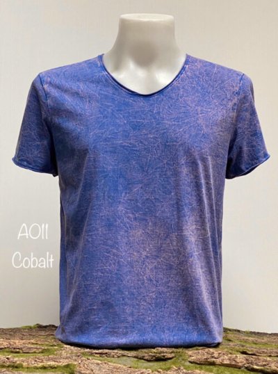 Cobalt (สีน้ำเงินฟอกเอซิด) ผลิตจากผ้าฝ้าย 100% ให้ความรู้สึกนุ่มฟู เบาสบาย