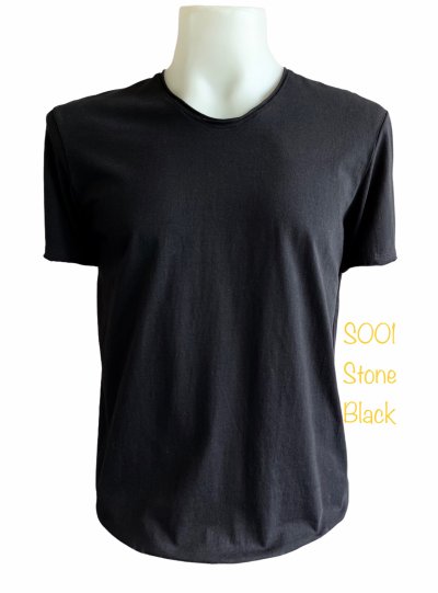 Black (สีดำฟอกสโตน) ผลิตจากผ้าฝ้าย 100% ให้ความรู้สึกนุ่มฟู เบาสบาย