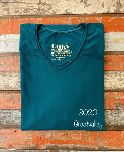 Stone Greatvalley (สีเขียวทะเลฟอกสโตน) ผลิตจากผ้าฝ้าย 100% ให้ความรู้สึกนุ่มฟู เบาสบาย