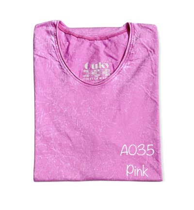 Pink (สีชมพูฟอกเอซิด) ผลิตจากผ้าฝ้าย 100% ให้ความรู้สึกนุ่มฟู เบาสบาย