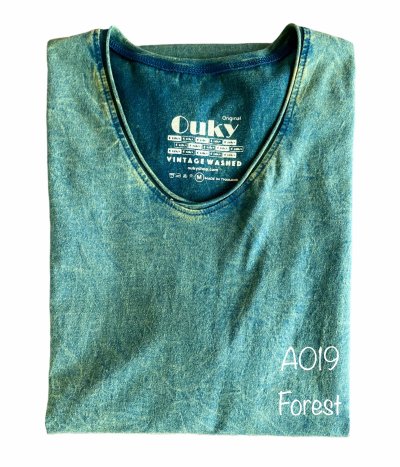 Forest (สีเขียวเข้มฟอกเอซิด) ผลิตจากผ้าฝ้าย 100% ให้ความรู้สึกนุ่มฟู เบาสบาย