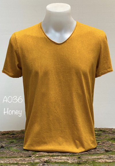 Honey (สีเหลืองมาสตาทฟอกเอซิด) ผลิตจากผ้าฝ้าย 100% ให้ความรู้สึกนุ่มฟู เบาสบาย