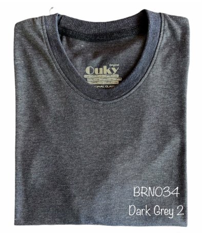 White (สีเทาเข้ม) เสื้อยืดคอกลม ดีไซน์สวย เนื้อผ้าบางเบา เนื้อผ้านุ่มสวมใส่สบาย ระบายอากาศดี ไม่ร้อนอบอ้าว(copy)(copy)(copy)