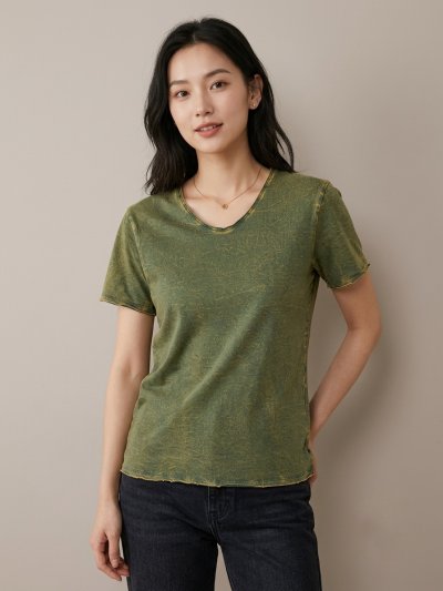 Mallard (สีเขียวหัวเป็ดฟอกเอซิด) ผลิตจากผ้าฝ้าย 100% ให้ความรู้สึกนุ่มฟู เบาสบาย