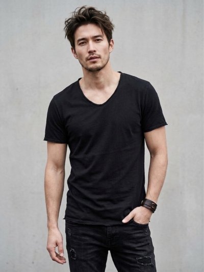 Black (สีดำฟอกสโตน) ผลิตจากผ้าฝ้าย 100% ให้ความรู้สึกนุ่มฟู เบาสบาย