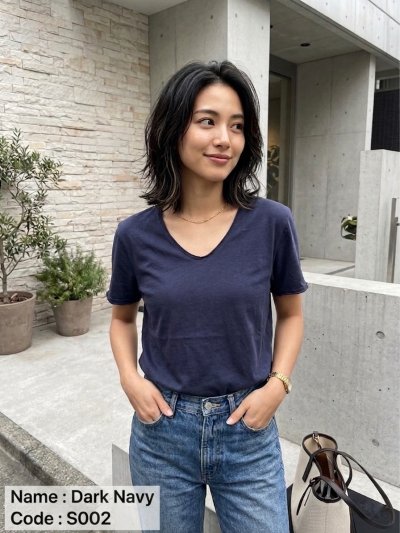 Stone Dark Navy (สีกรมฟอกสโตน) ผลิตจากผ้าฝ้าย 100% ให้ความรู้สึกนุ่มฟู เบาสบาย(copy)