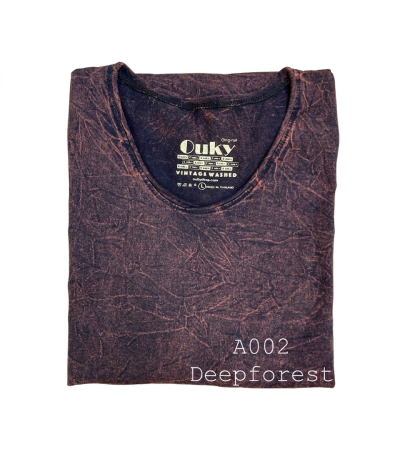 Deepforest (สีกรมเอซิด) ผลิตจากผ้าฝ้าย 100% ให้ความรู้สึกนุ่มฟู เบาสบาย