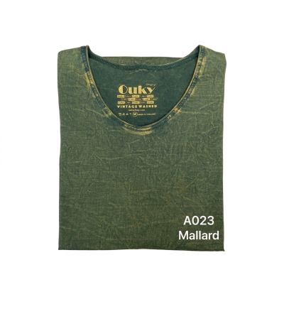 Mallard (สีเขียวหัวเป็ดฟอกเอซิด) ผลิตจากผ้าฝ้าย 100% ให้ความรู้สึกนุ่มฟู เบาสบาย