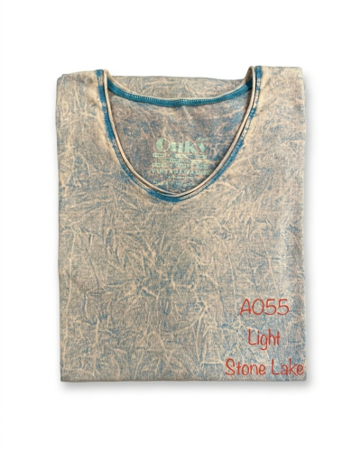 Light Stone Lake (สีเขียวหม่นฟอกเอซิด) ผลิตจากผ้าฝ้าย 100% ให้ความรู้สึกนุ่มฟู เบาสบาย(copy)
