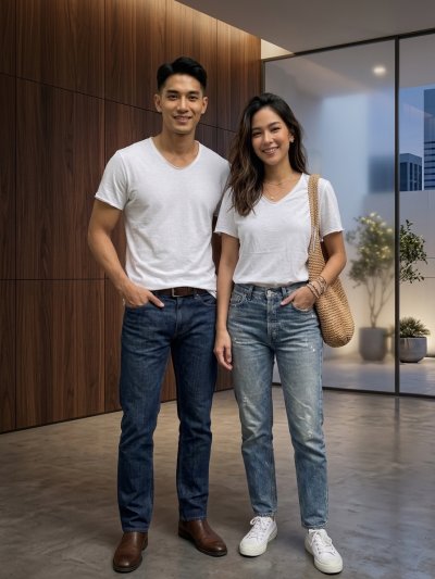 White (สีขาวฟอกสโตน) ผลิตจากผ้าฝ้าย 100% ให้ความรู้สึกนุ่มฟู เบาสบาย