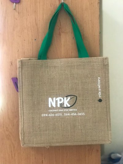 กระเป๋าผ้ากระสอบ Thungthong