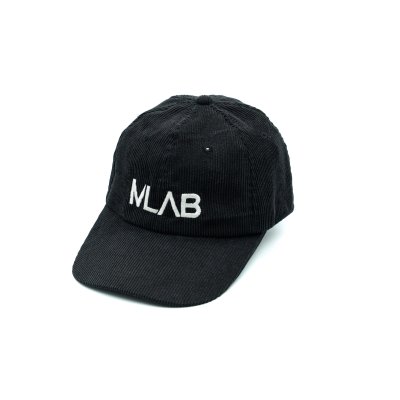MLAB หมวกแก๊ปยูนิเซ็กส์ Unisex หมวกผ้าลูกฟูก ปักลาย MLAB