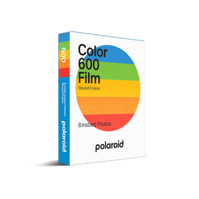 ฟิล์มโพลารอยด์ Polaroid Color 600 Round Frame Film (กรอบกลม)