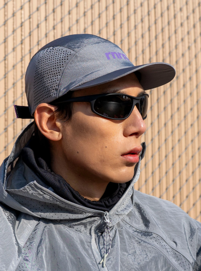 RNRN - รุ่น Track Shell หมวกวิ่ง (Grey)