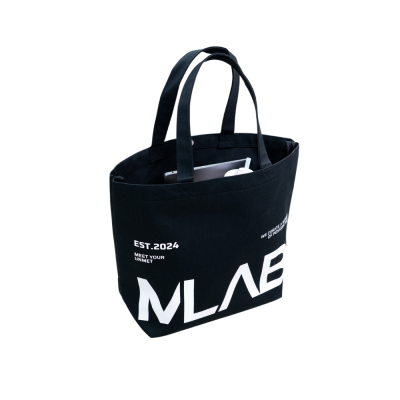 MLAB กระเป๋าผ้าแคนวาส กระเป๋าสะพายไหล่ Canvas Tote Bag พิมพ์ลาย MLAB MLAB กระเป๋าผ้าแคนวาส กระเป๋าสะพายไหล่ Canvas Tote Bag พิมพ์ลาย MLAB