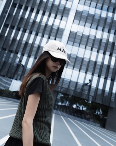 [MLAB] หมวกแก๊ป หมวกผ้าลูกฟูก ปักลาย MLAB สินค้าพรีเมี่ยม