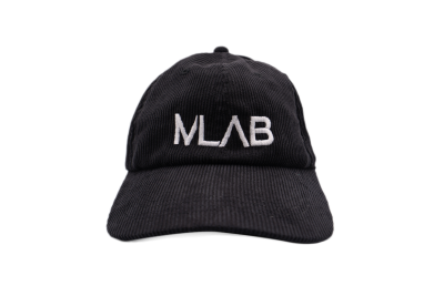 [MLAB] หมวกแก๊ป หมวกผ้าลูกฟูก ปักลาย MLAB สินค้าพรีเมี่ยม