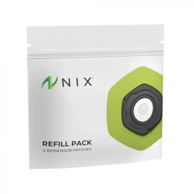 Sweat Patch Refills ( 4 Patches ) แผ่นรีฟิลสำหรับเซ็นเซอร์วัดเหงื่อ Nix