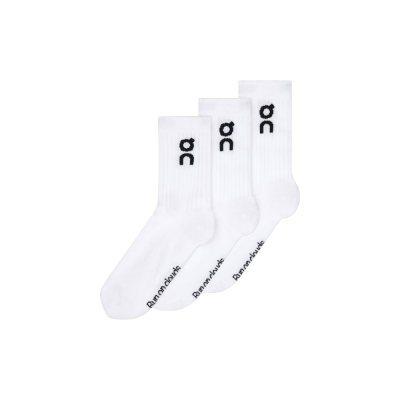 Logo Sock High 3P (Unisex) ถุงเท้าวิ่ง ถุงเท้ากีฬา
