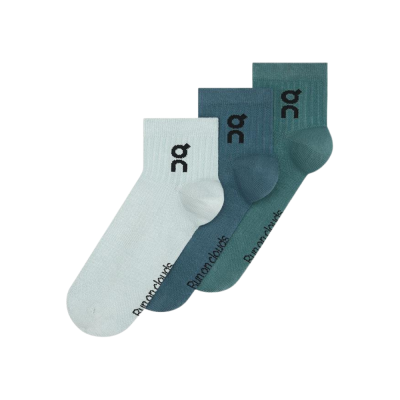 Logo Sock Mid 3P (Unisex)